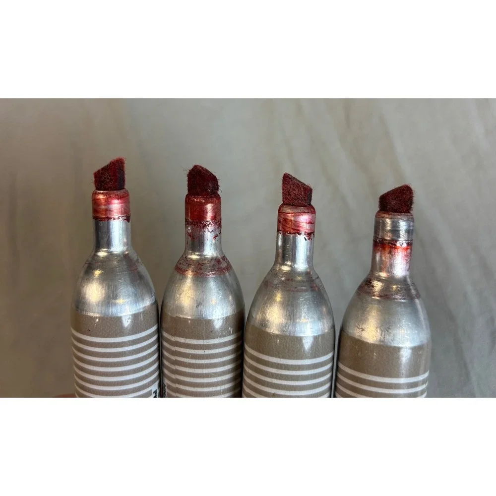 Vintage Sanford's King Size smelly Permanent Markers Red Ink set of 4 xylene ink